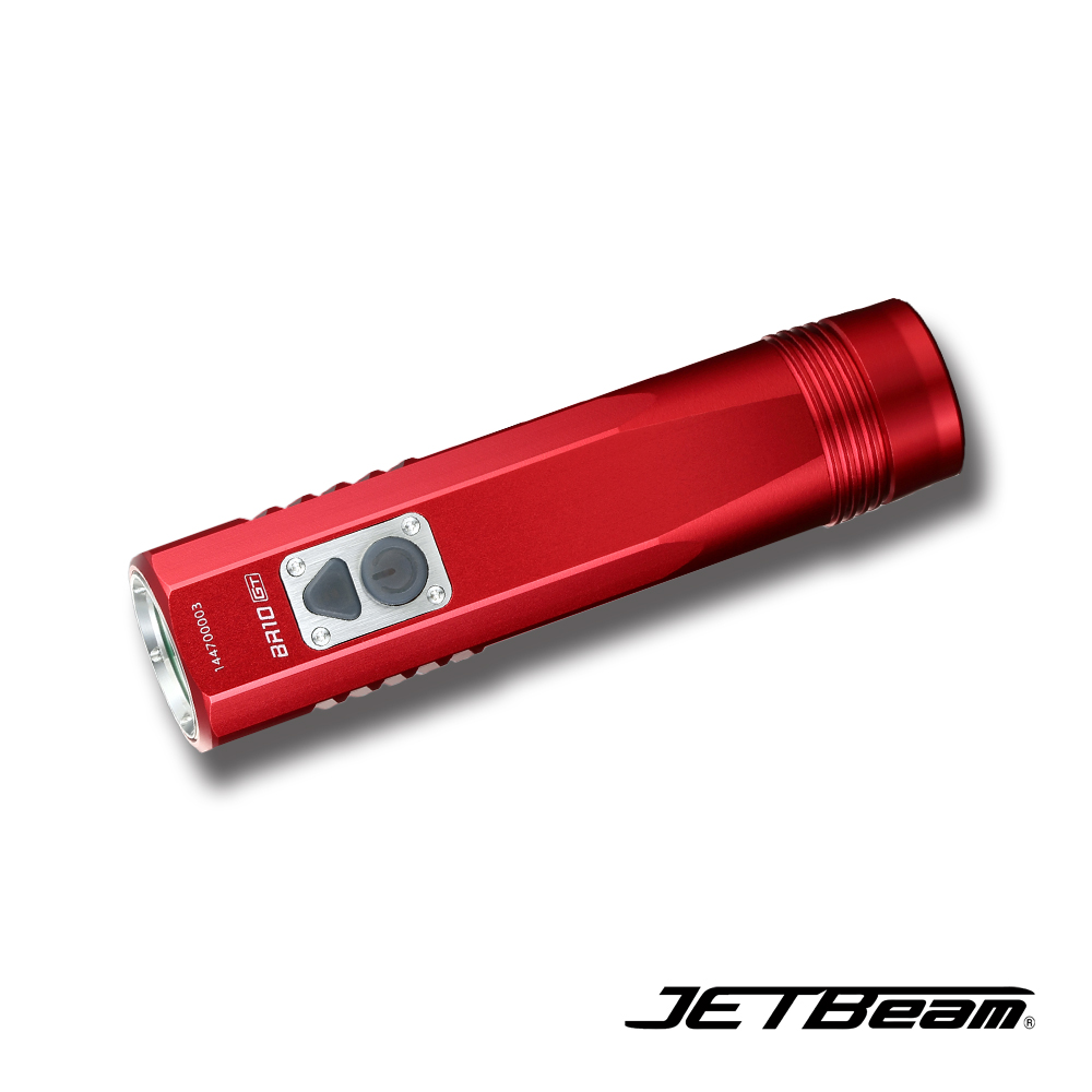 捷特明 JETBeam BR10 GT全能自行車燈/槍燈紅色