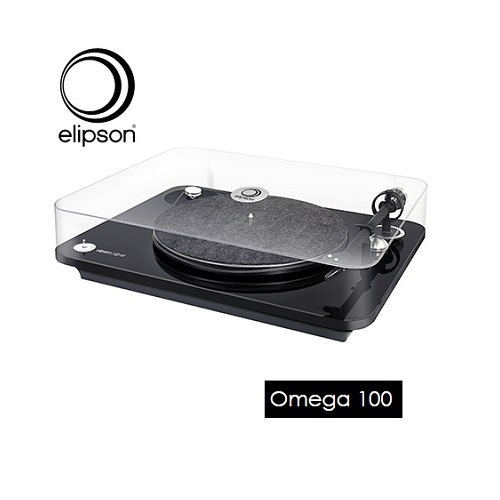 法國原裝進口 Elipson OMEGA-100 黑膠 唱盤 唱機 (黑色) Turntable 使用高級Ortofon唱針 極輕碳纖唱臂設計