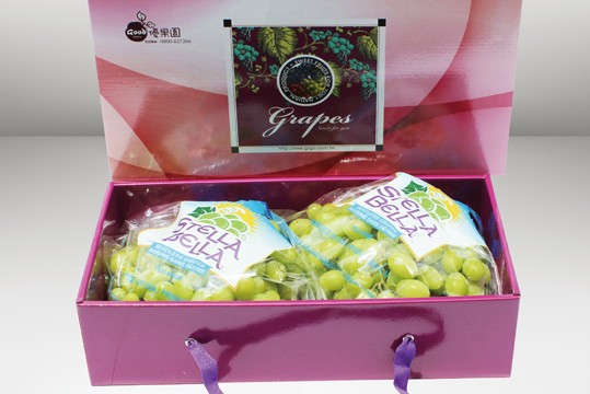 【U】優果園 - 美國加州Stella bella綠無籽葡萄禮盒(2kg/盒)