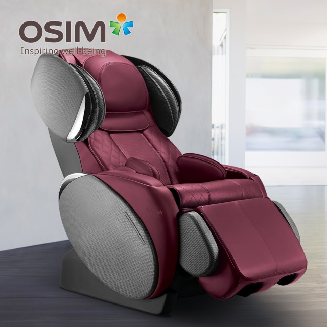 【U】OSIM - uMagic 摩法椅(型號OS-858) - 耀眼紅