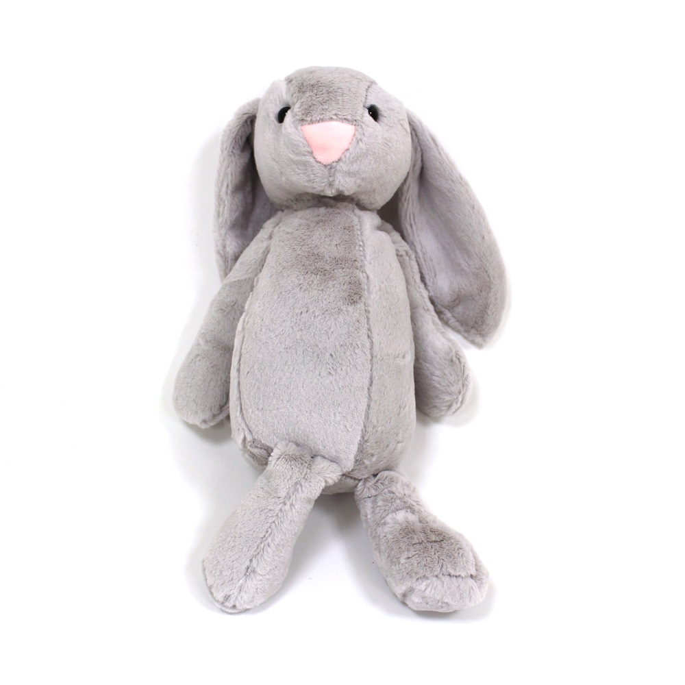 【U】MigoBear - Macaron Bunny可愛小兔寶寶(五色可選) - 淺灰