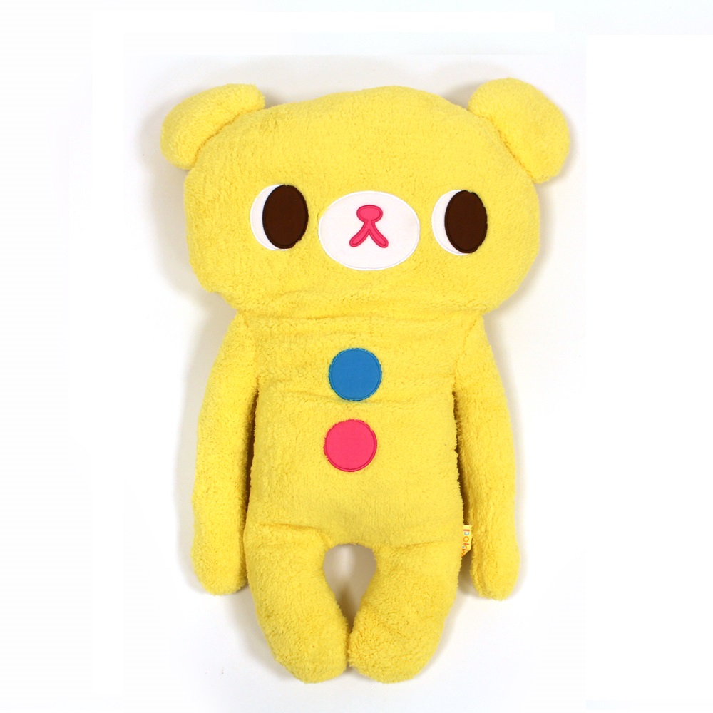 【U】amuse - <日本進口> Pocket Pet 卡哇伊絨毛娃娃(四款可選) - 小黃熊