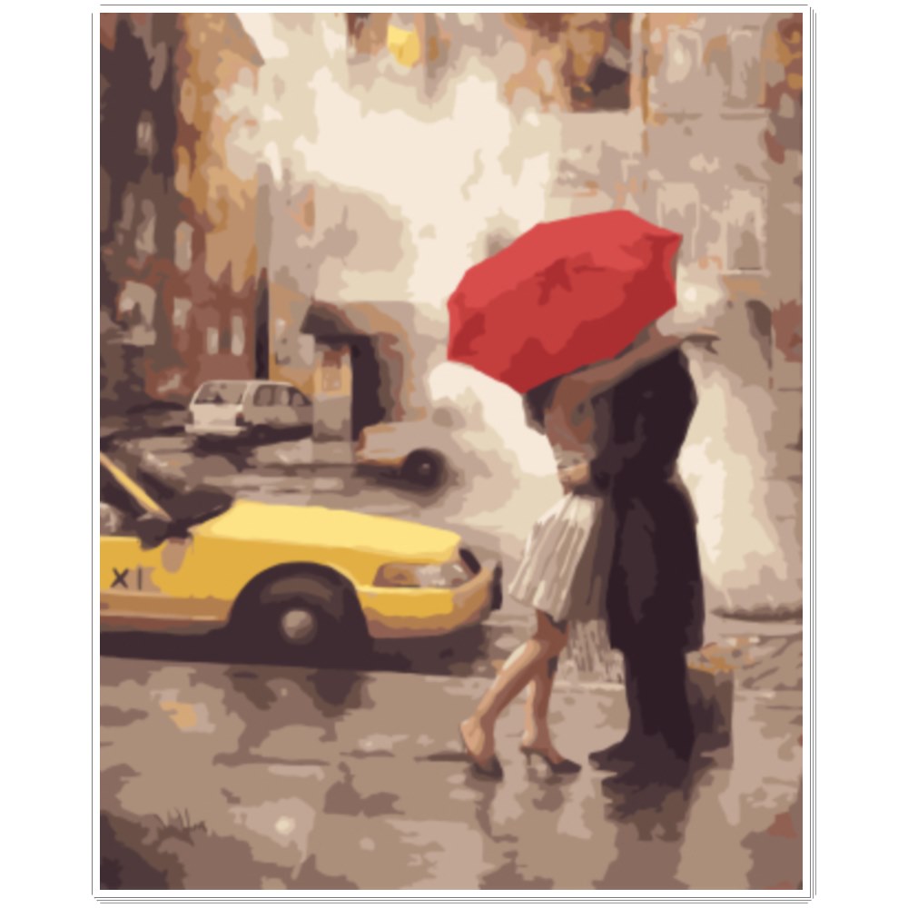 ArtLife藝術生活【87473】紐約街頭_DIY 數字 油畫 彩繪