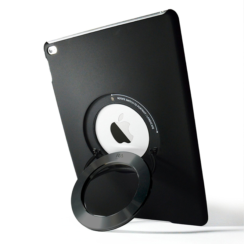 【Rolling Ave.】iCircle ipad Air 2 背蓋支架黑色黑環