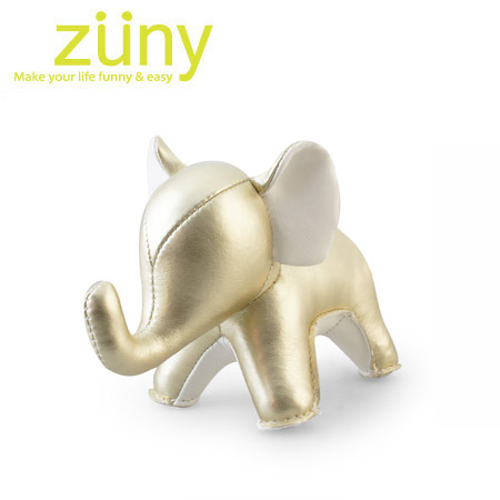 Zuny-大象造型擺飾紙鎮(Abby-金色限定版)