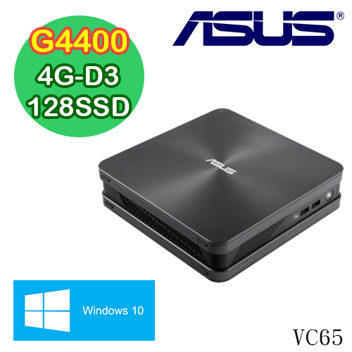  ASUS華碩 VC65 雙核128GSSD WIN10 迷你電腦 (VC65-G445RTA)