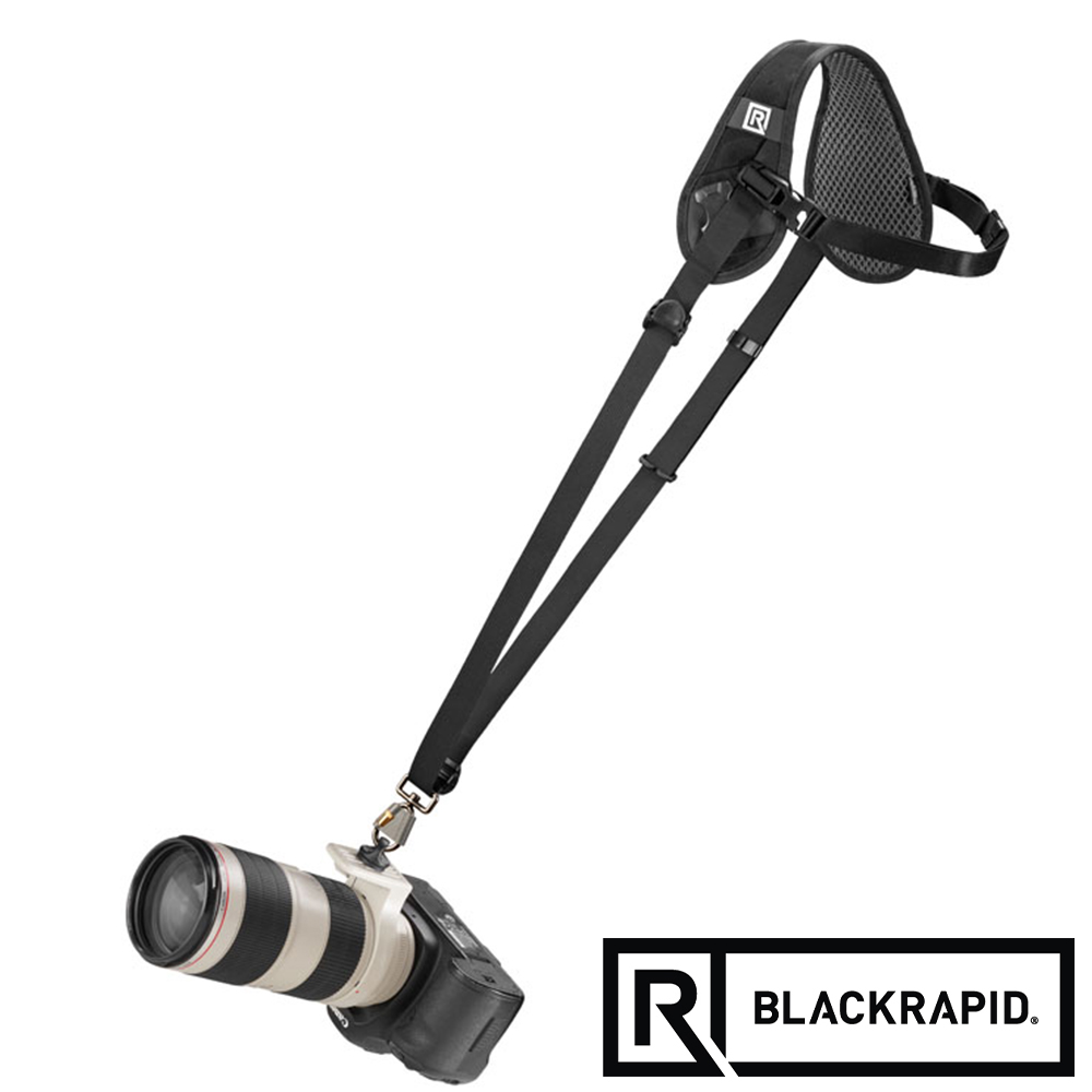 BLACKRAPID 輕觸微風CURVE快速相機背帶-經典黑(361007)