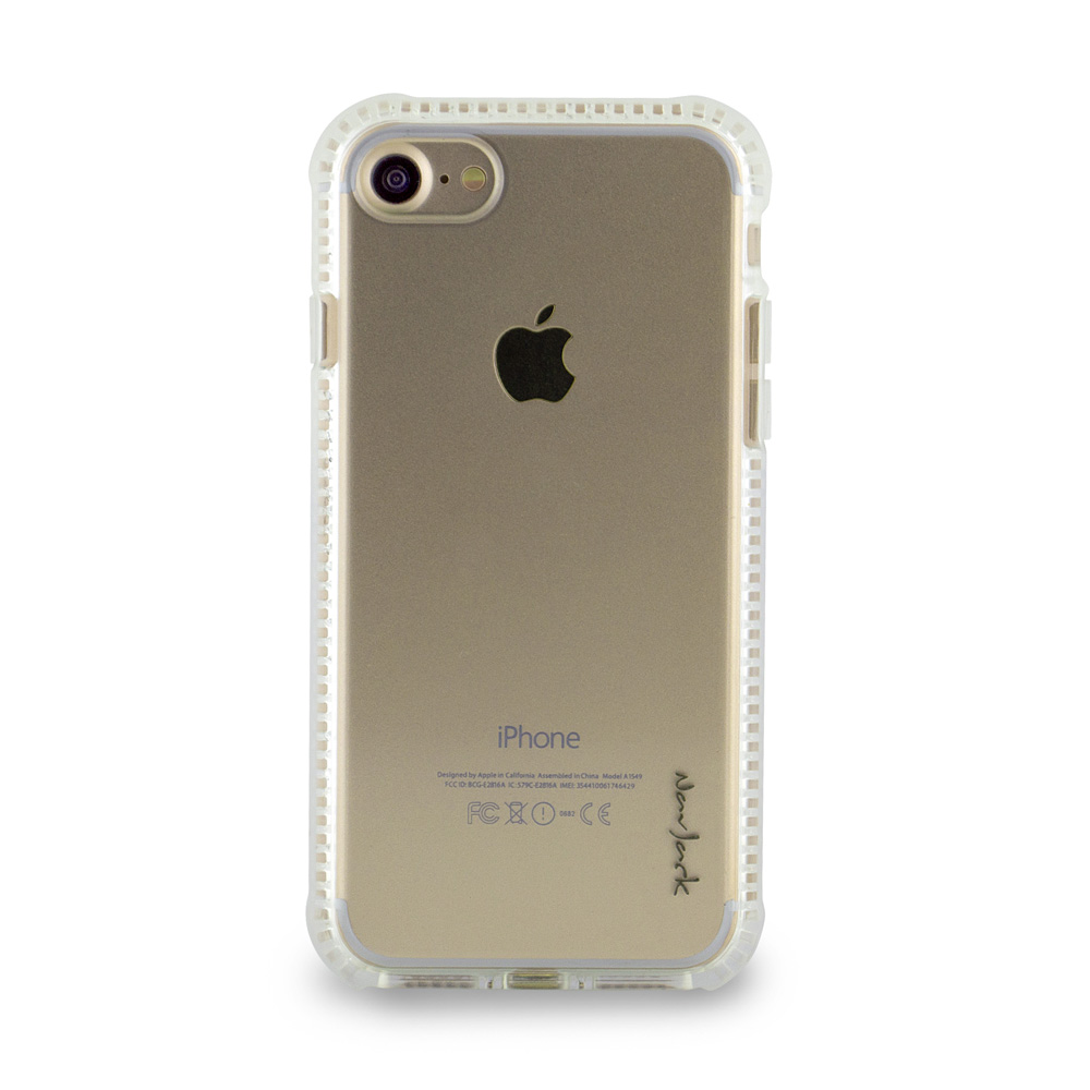Navjack iPhone 7 (4.7吋) 超抗摔吸震空壓保護殼 霧白色