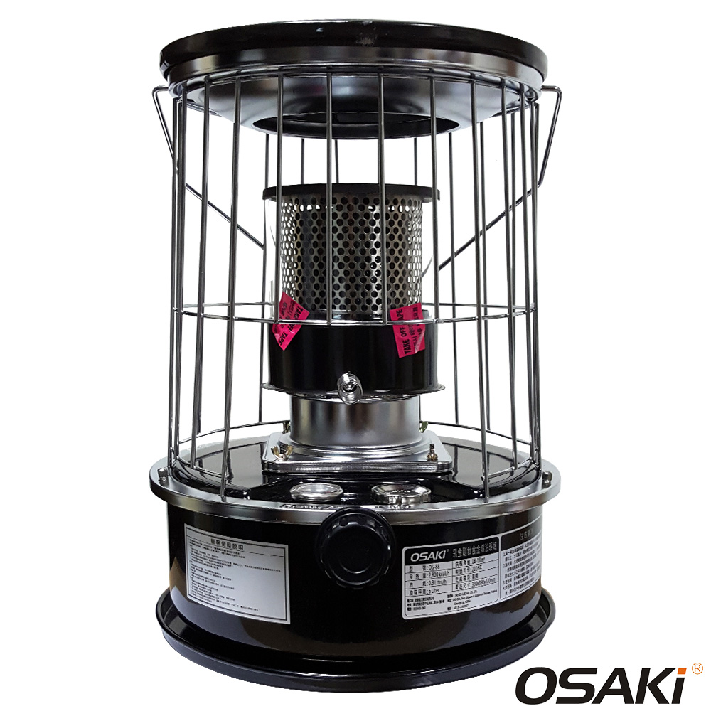 OSAKI-第二代黑金剛鈦合金煤油爐OS-88 (曜石黑)