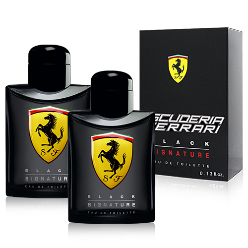【即期品】Ferrari法拉利 極限黑男性淡香水小香(4ml)X3入