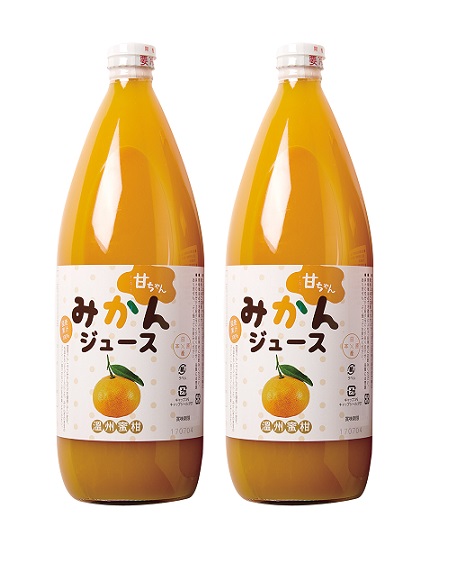 【U】日本果實工業 - <2017春節禮盒預購>溫州蜜柑果汁(2瓶/組)