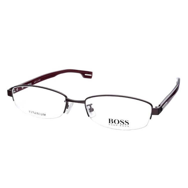 BOSS 日本製 簡約別緻 光學眼鏡 6560-J15紅