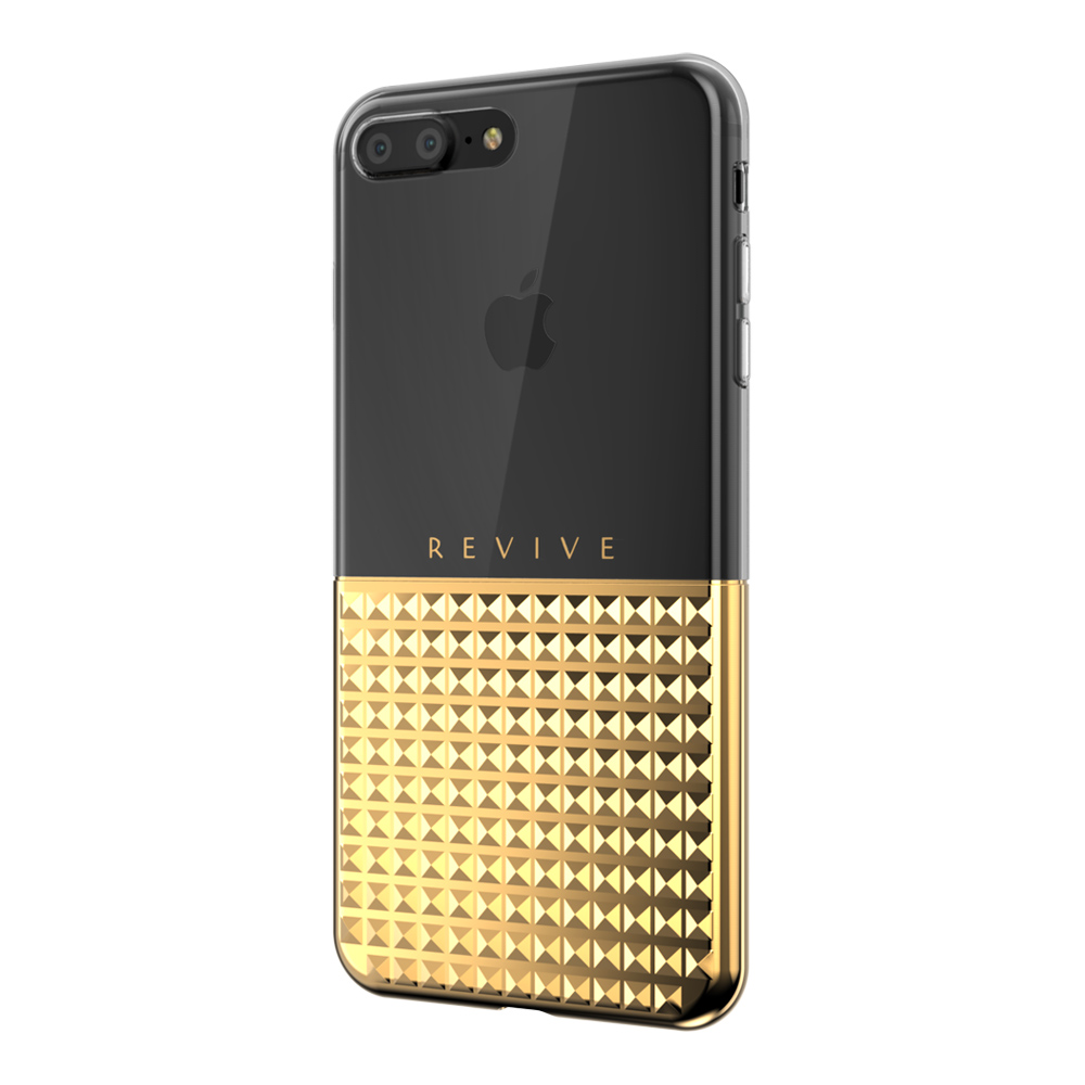 SwitchEasy Revive iPhone 7 Plus 3D鑽石紋吸震保護套-金色
