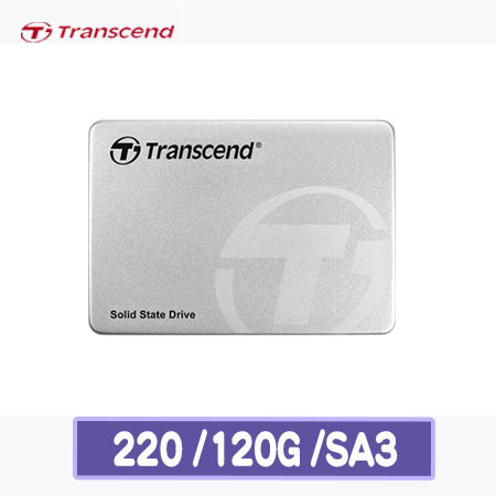 Transcend 創見 SSD220 120G 2.5吋 SATA3 SSD 固態硬碟