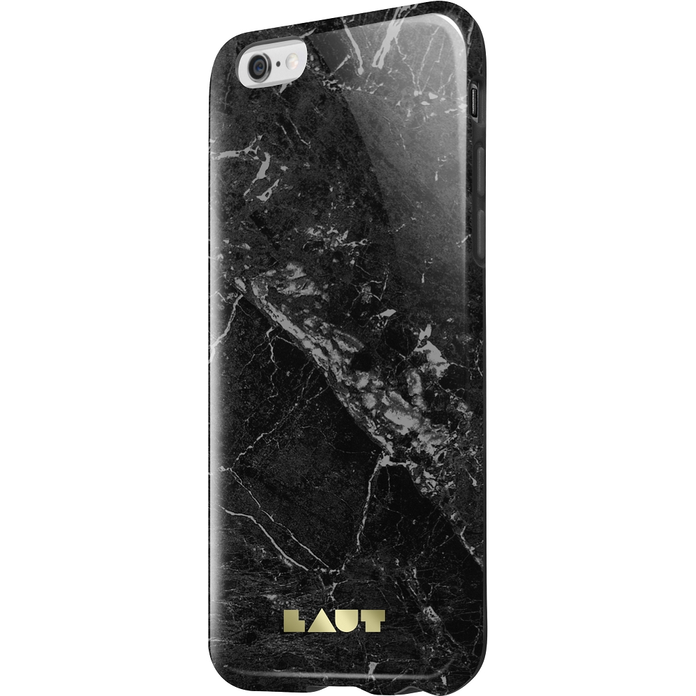 LAUT iPhone 6 Plus & iPhone 6S Plus 大理石軟式手機保護殼黑