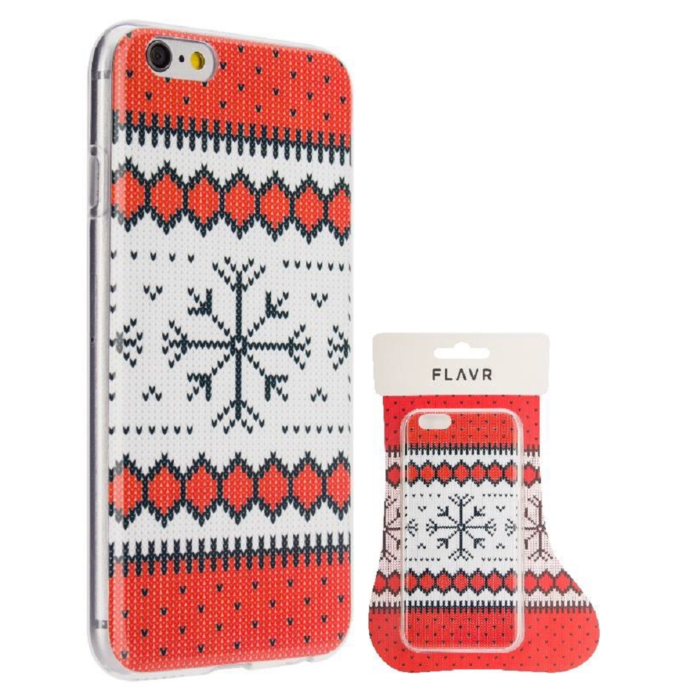 FLAVR 聖誕毛衣系列軟式手機殼 FOR iPhone 7紅