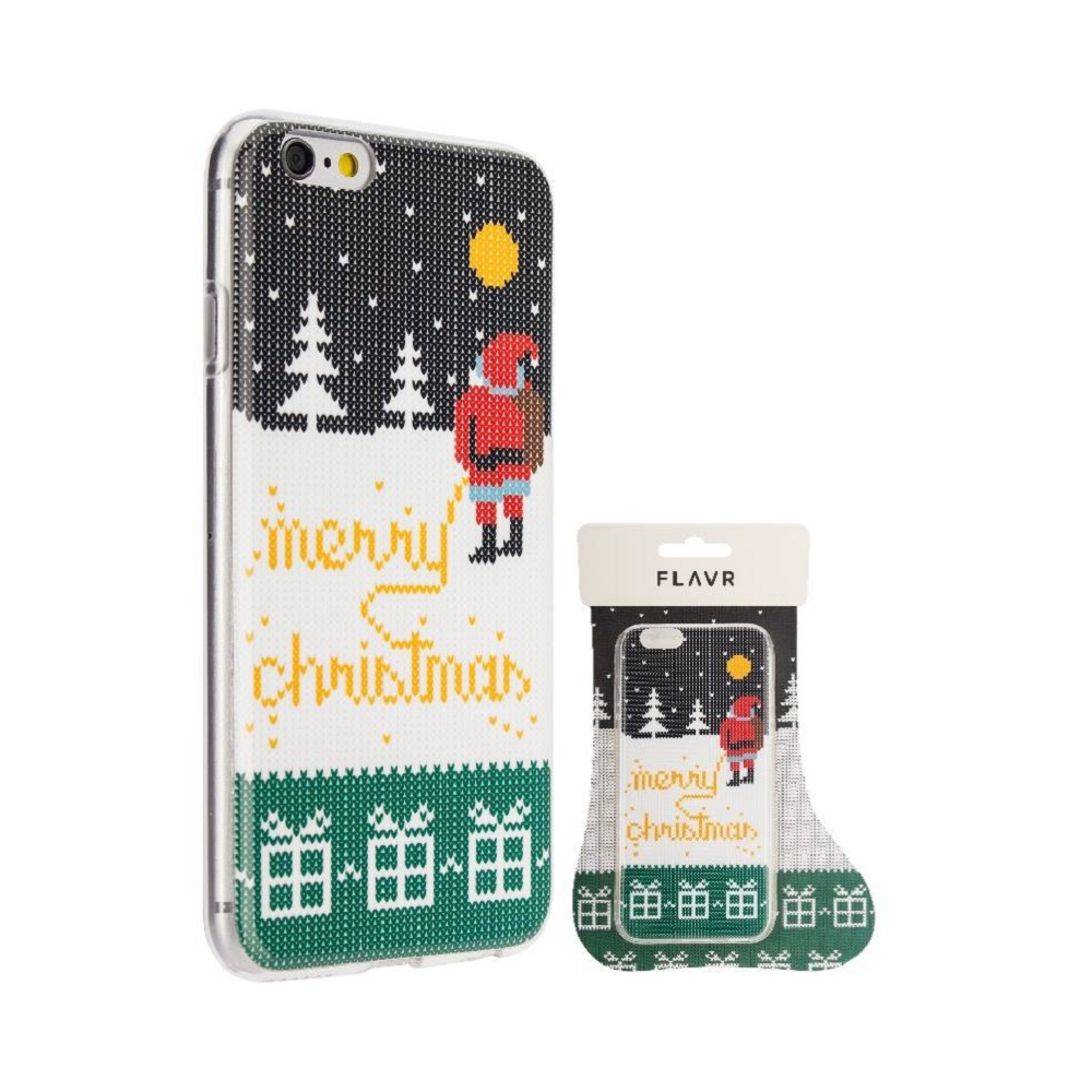 FLAVR 聖誕毛衣系列軟式手機殼 FOR iPhone 7黃金雪