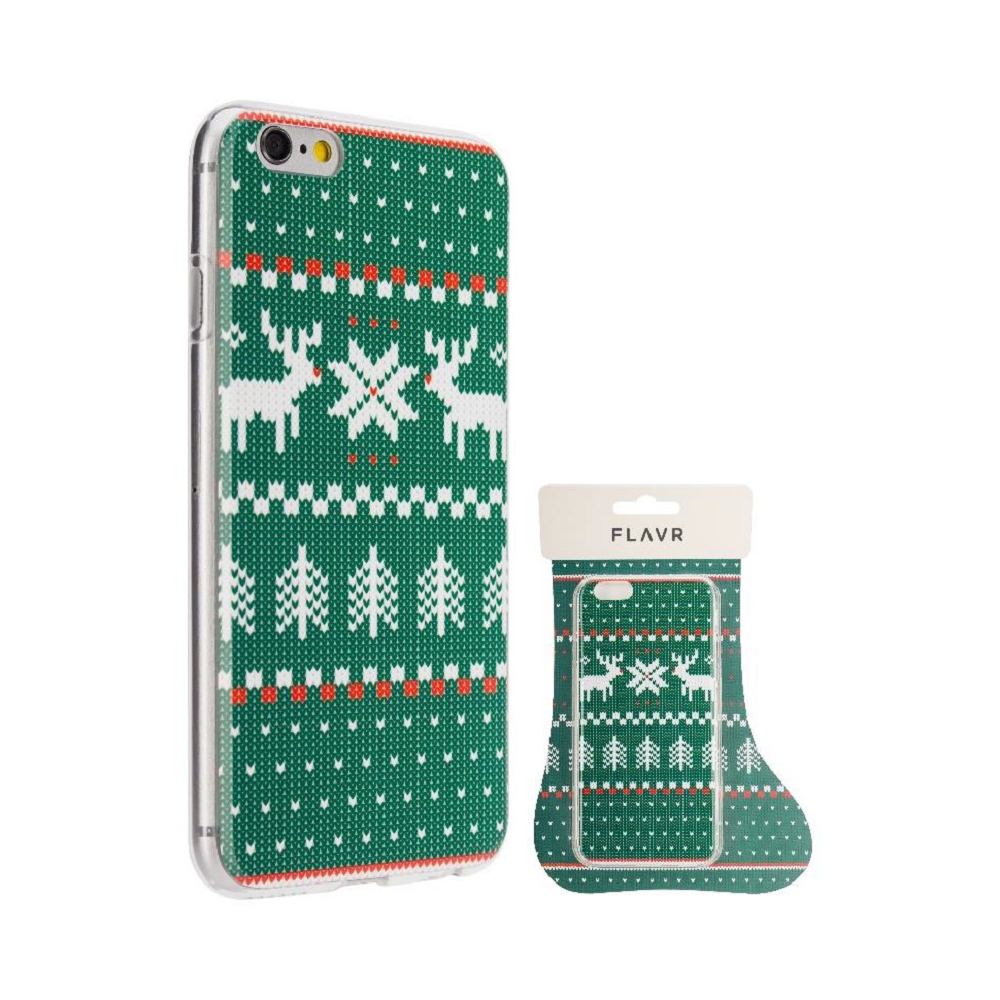FLAVR 聖誕毛衣系列軟式手機殼 FOR iPhone 7綠