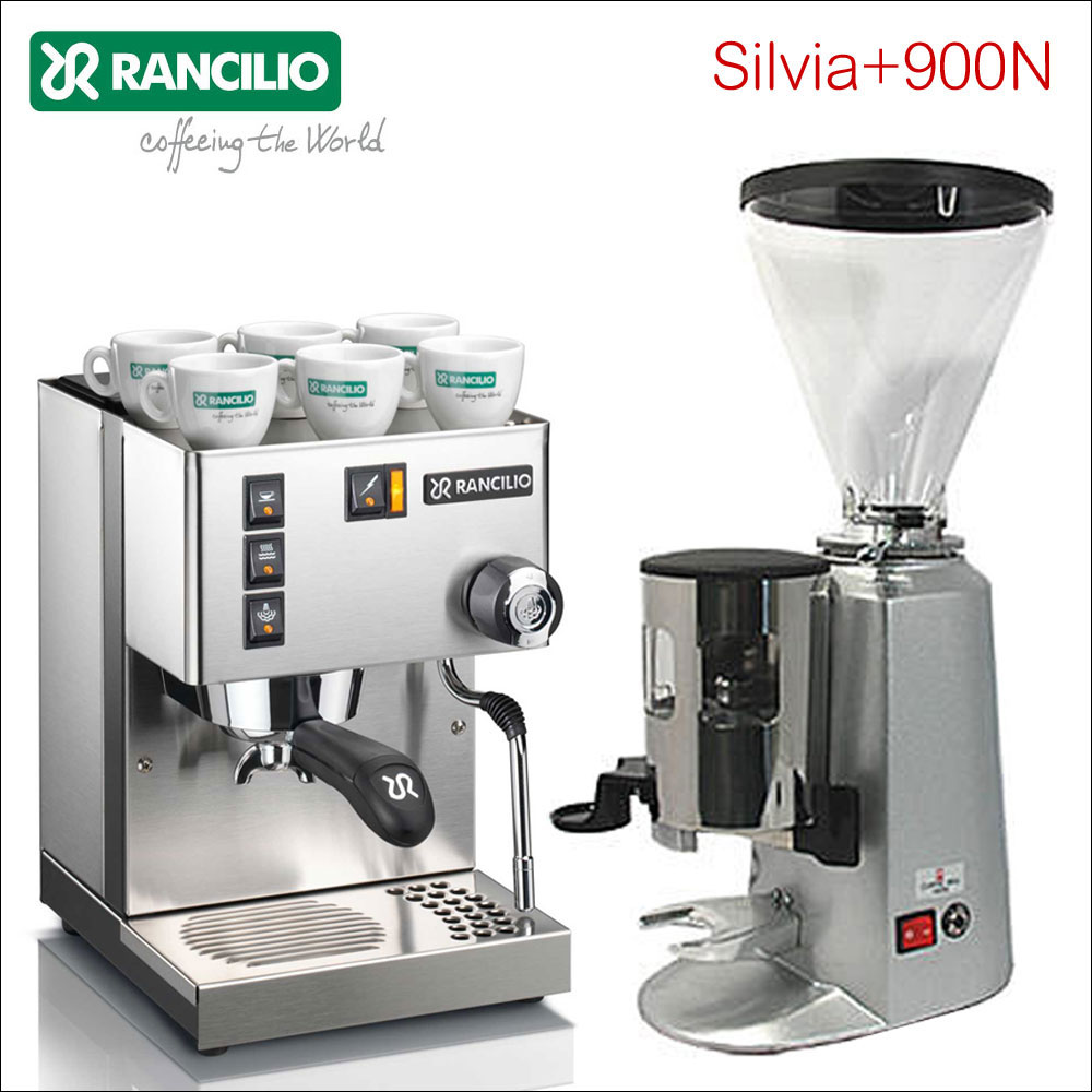 Rancilio SILVIA義式半自動咖啡機+楊家900N磨豆機 (HG6476+HG0087)