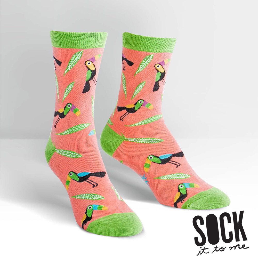 美國SOCK it to me-短襪-大嘴鳥