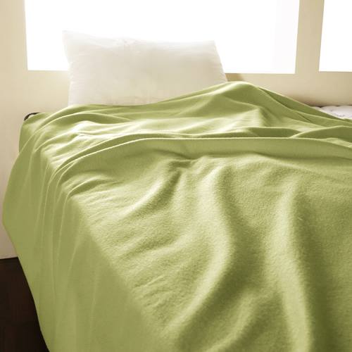【HomeBeauty】輕柔珍珠刷毛絨毯2入-150x180cm嫩葉綠