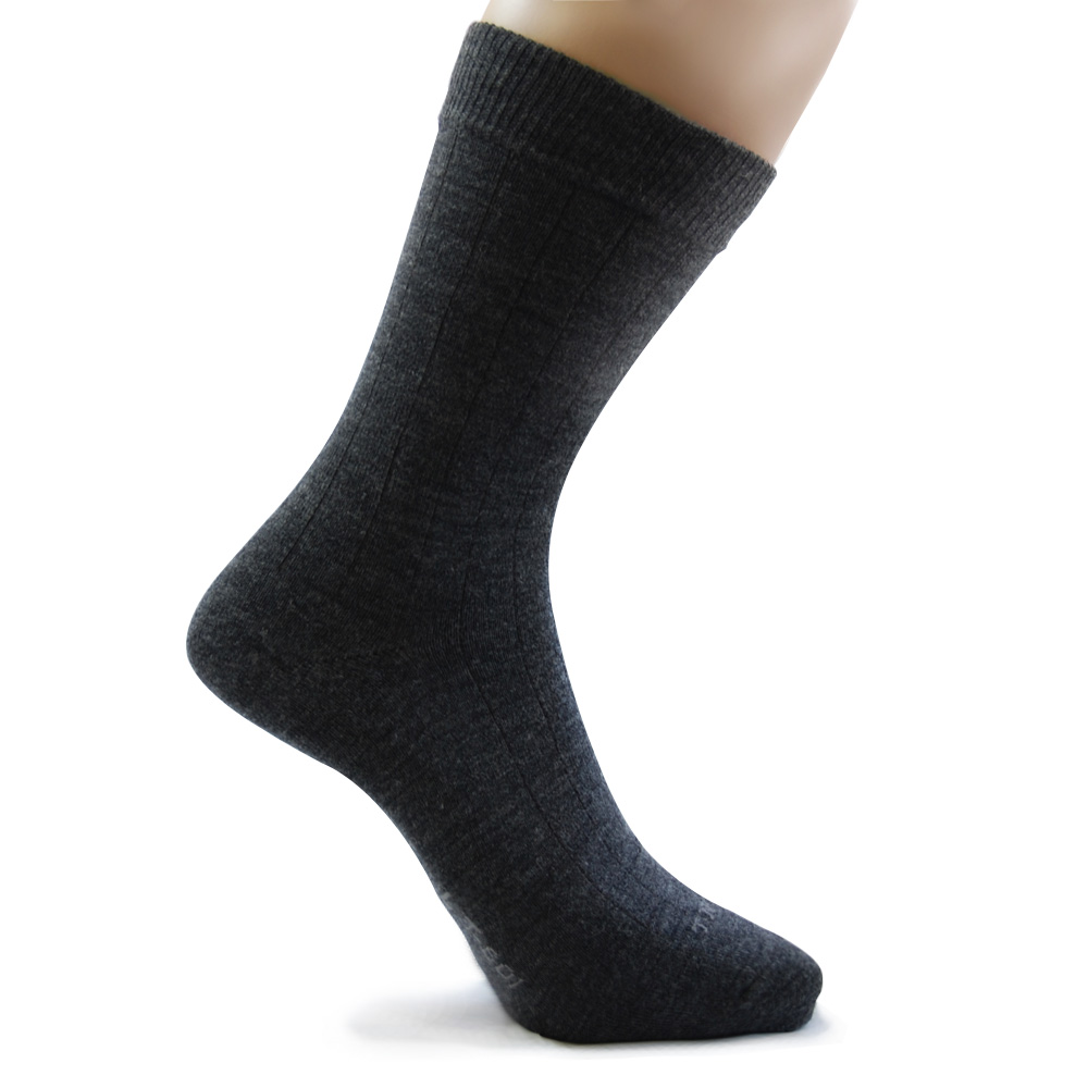 TiNyHouSe超細輕薄保暖羊毛襪(尺碼L鐵灰色2雙)-中統輕薄款更舒適更好穿好保暖