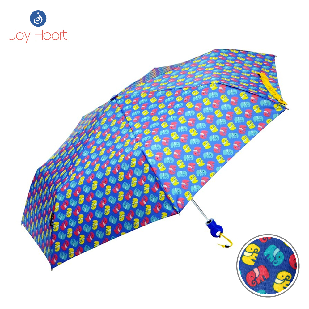 Joy Heart 品牌自動晴雨傘 - 大象深藍