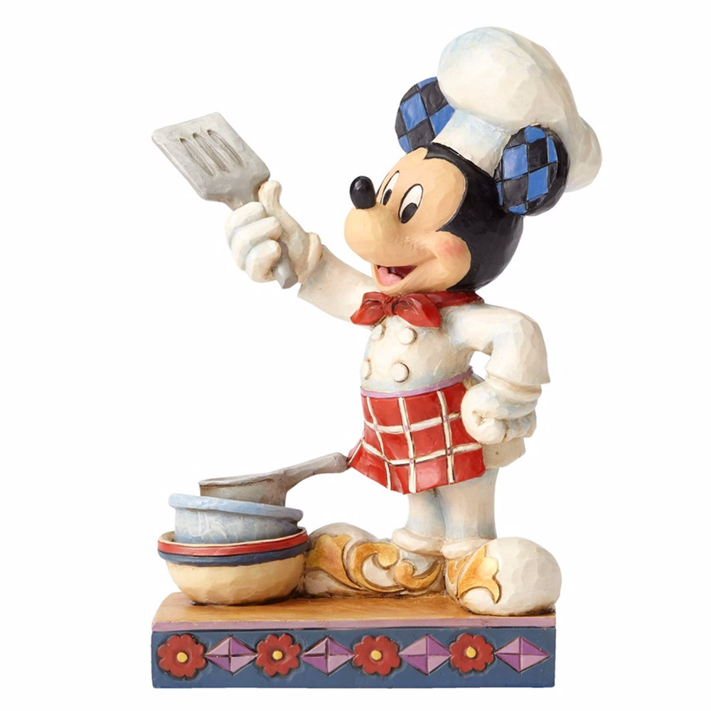 《Enesco精品雕塑》迪士尼米奇料理主廚塑像-Bon Appetit(Disney Traditions)