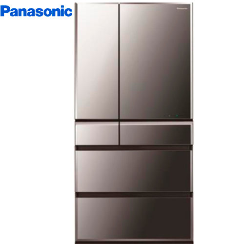 Panasonic國際665L日本製六門晶鑽鏡面變頻冰箱NR-F672WX-X1鑽石黑