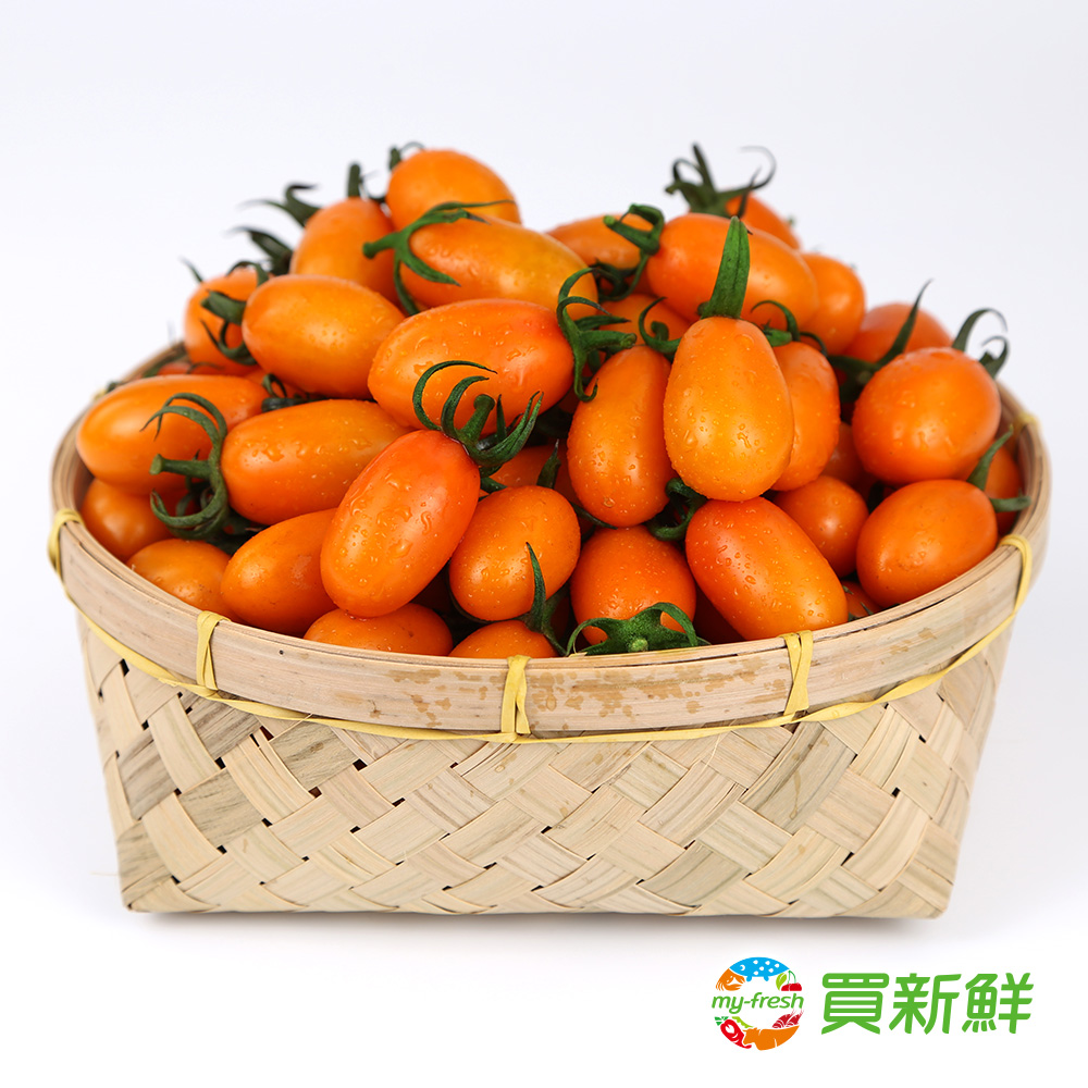 【買新鮮】美濃橙蜜香小番茄 (5斤/箱)X1箱(免運)