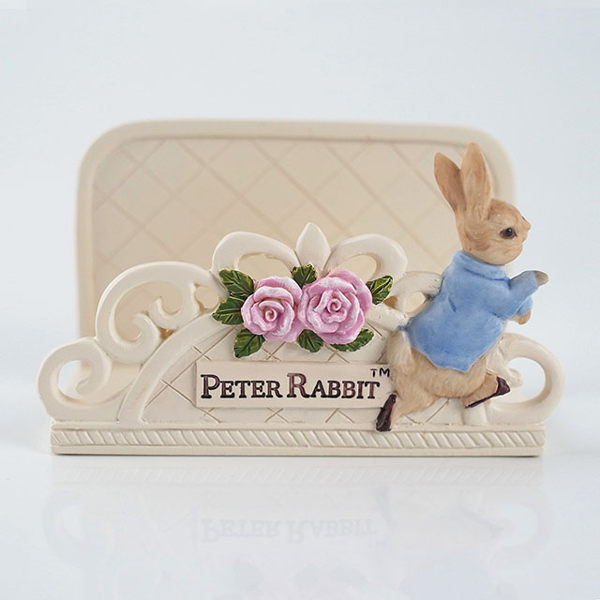 【U】Peter Rabbit 比得兔 - 比得兔玫瑰名片座 - 白色