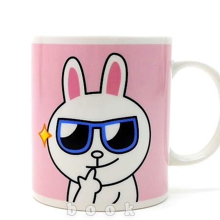 日本進口LINE【精明兔兔】陶瓷馬克杯