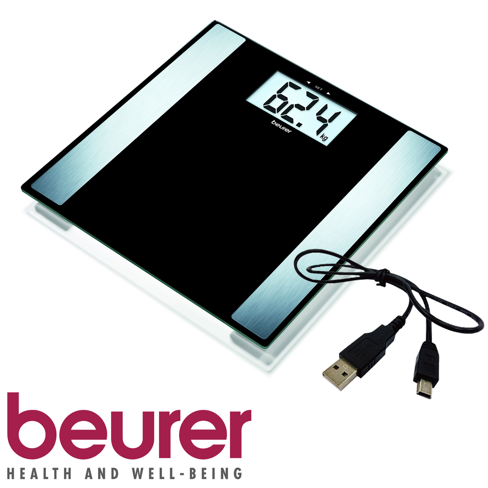 德國博依beurer-電腦傳輸體脂計BF480(黑色)