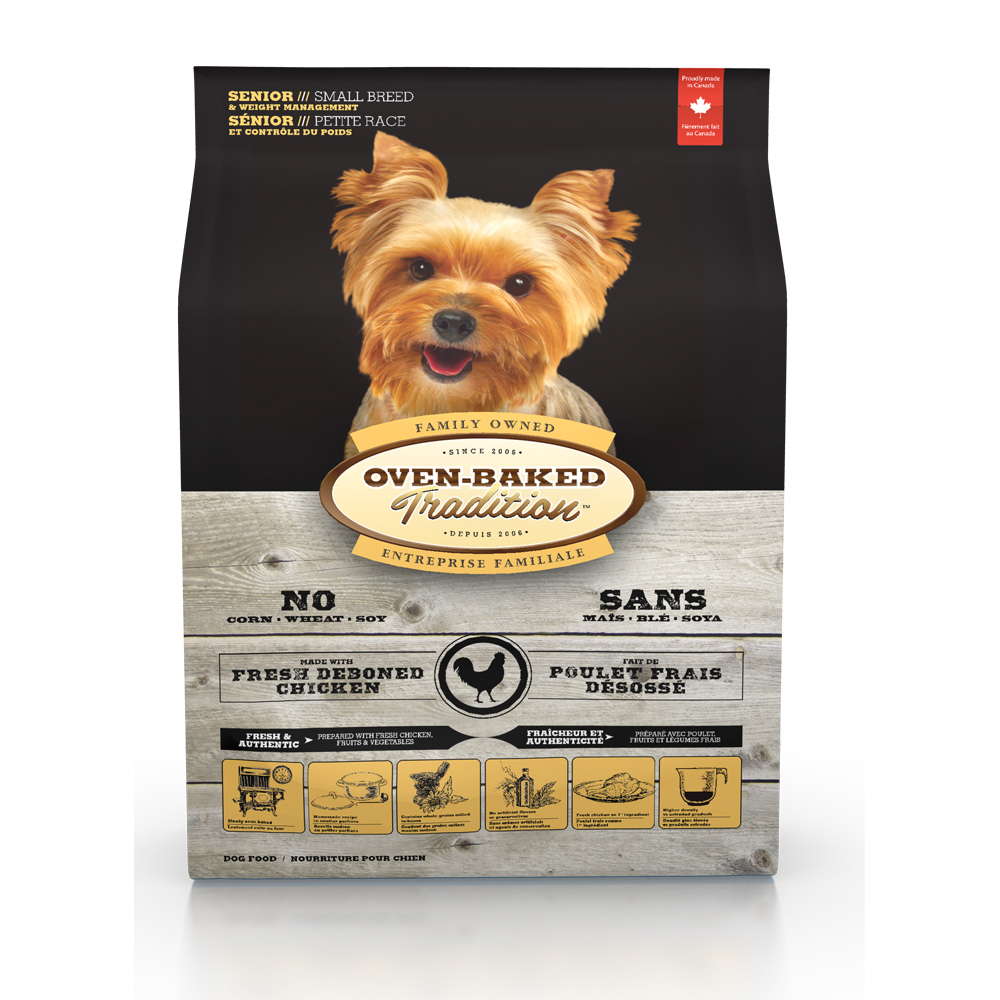 Oven-Baked烘焙客 減肥犬 老犬 雞肉配方 小顆粒 5磅 X 1包