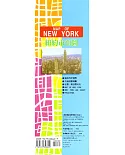紐約市地圖(中英對照半開)