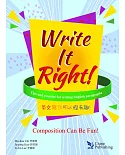 Write It Right: Composition Can Be Fun：英文寫作可以很有趣 (with APP音檔)