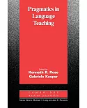 Pragmatics in Language Teaching