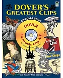 Dover’s Greatest Clips: 370 Royalty-free Designs, Green Edition