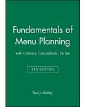 Fundamentals of Menu Planning/ Culinary Calculations