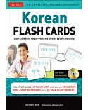 Korean Flash Cards Kit: Learn 1,000 basic Korean words and phrases quickly and easily!