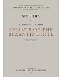 Chants of the Byzantine Rite: The Italo-Albanian Tradition in Sicily: Canti Ecclesiastici Della Tradizione Italo-Albanese in Sic