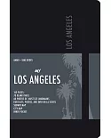 Los Angeles Visual Notebook: Black Night Leather