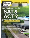Are You Ready for the Sat & Act?: Building Critical Reading Skills for Rising High School Students