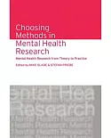 Choosing Methods in Mental Health Research: Mental health research from theory to practice
