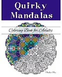 Quirky Mandalas Coloring Book for Adults