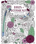 Birds and Botanicals Coloring Collection Adult Coloring Book