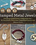 DIY Stamped Metal Jewelry: From Monogrammed Pendants to Embossed Bracelets - 30 Easy Jewelry Pieces from Happyhourprojects.com!