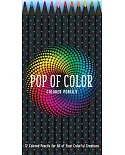 Pop of Color Pencil Set: 12 Colored Pencils for All of Your Colorful Creations