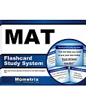 Mat Flashcard Study System: Mat Exam Practice Questions & Review for the Miller Analogies Test