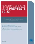 10 Actual, Official LSAT Preptests 42-51